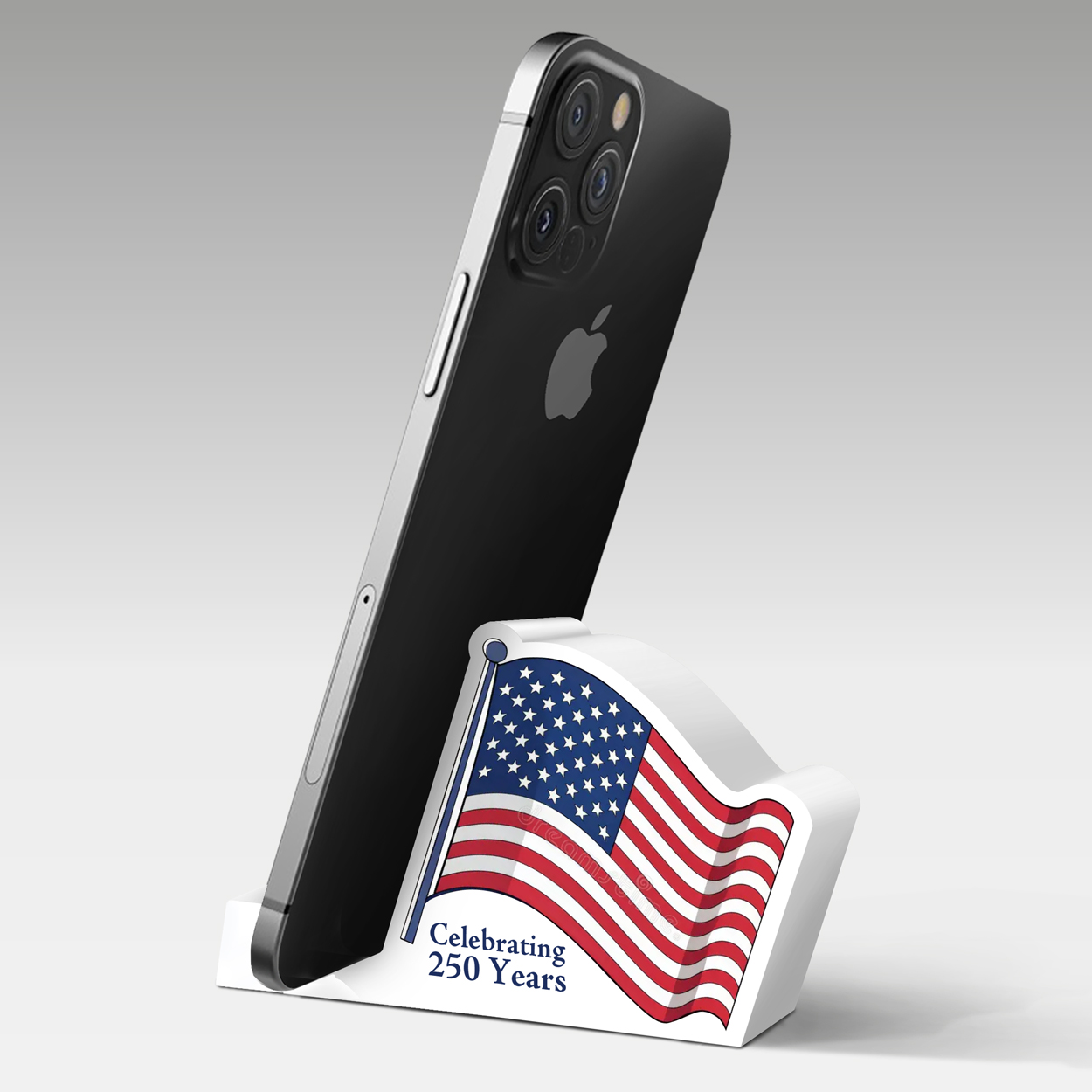 USA Flag Shaped Phone Holder
