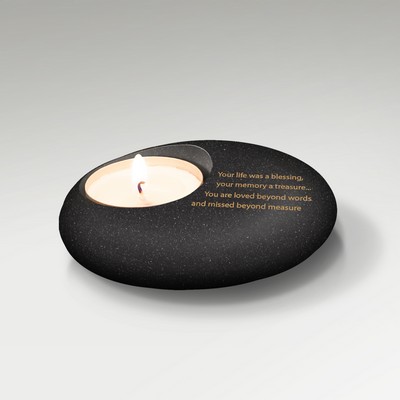 Rock Candle Holder